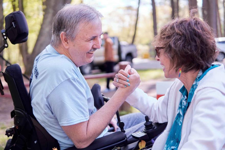 People with ALS