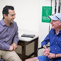 Clinician and patient