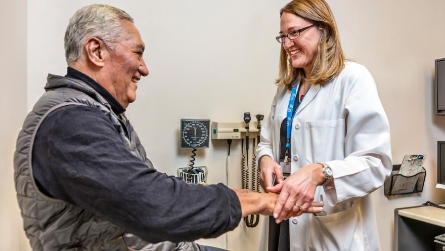 Patient and doctor
