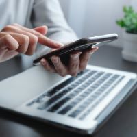 Phone and computer